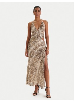 Bardot Sukienka koktajlowa Cyrel 59760DB6 Beżowy Regular Fit ze sklepu MODIVO w kategorii Sukienki - zdjęcie 188385619