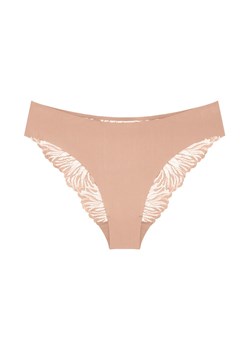 Triumph figi damskie Pretty Micro Tai 10222241-00EP, Kolor beżowy, Rozmiar L, Triumph ze sklepu Intymna w kategorii Majtki damskie - zdjęcie 188386198