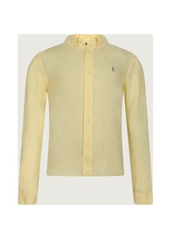 POLO RALPH LAUREN Lniana koszula | Regular Fit ze sklepu Gomez Fashion Store w kategorii Koszule chłopięce - zdjęcie 188386885