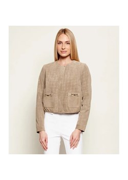 Elisabetta Franchi Skórzana kurtka | Regular Fit ze sklepu Gomez Fashion Store w kategorii Kurtki damskie - zdjęcie 188386918