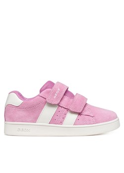 Sneakersy Geox J Eclyper Girl J45LRA 022BC C8241 S Różowy ze sklepu eobuwie.pl w kategorii Buty sportowe dziecięce - zdjęcie 188387008