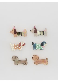 Reserved - Spinki do włosów 6 pack - wielobarwny ze sklepu Reserved w kategorii Ozdoby do włosów dziewczęce - zdjęcie 188387647