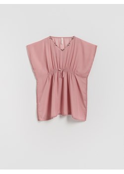 Reserved - Poncho plażowe - brudny róż ze sklepu Reserved w kategorii Bluzki dziewczęce - zdjęcie 188387675