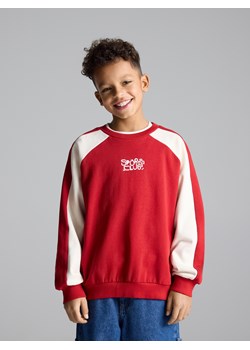 Reserved - Bluza oversize - czerwony ze sklepu Reserved w kategorii Bluzy chłopięce - zdjęcie 188388166