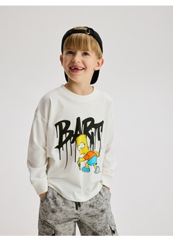 Reserved - Koszulka The Simpsons - złamana biel ze sklepu Reserved w kategorii T-shirty chłopięce - zdjęcie 188388238