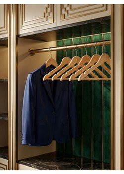 Sinsay - Wieszaki 6 pack - beżowy ze sklepu Sinsay w kategorii Salon i sypialnia - zdjęcie 188389385