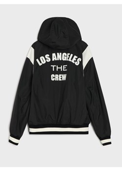 Sinsay - Kurtka bomberka z kapturem - czarny ze sklepu Sinsay w kategorii Kurtki męskie - zdjęcie 188389386