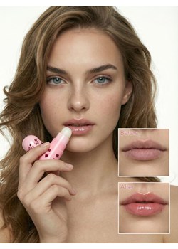 Sinsay - Zestaw wiśniowych balsamów do ust 2 pack - różowy ze sklepu Sinsay w kategorii Błyszczyki do ust - zdjęcie 188389436