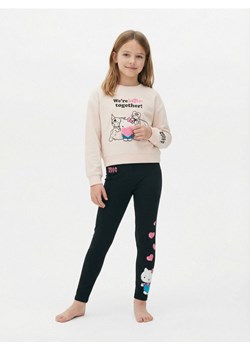 Sinsay - Komplet: bluza i legginsy z nadrukiem Hello Kitty - wielobarwny ze sklepu Sinsay w kategorii Komplety dziewczęce - zdjęcie 188389439
