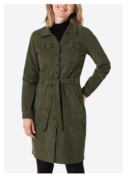 Timezone Sukienka sztruksowa w kolorze khaki ze sklepu Limango Polska w kategorii Sukienki - zdjęcie 188389626