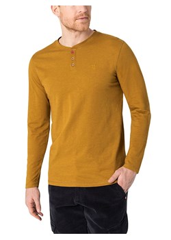 Timezone Koszulka "Henley" w kolorze musztardowym ze sklepu Limango Polska w kategorii T-shirty męskie - zdjęcie 188389967