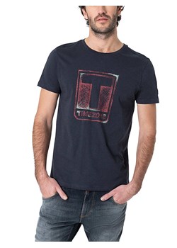 Timezone Koszulka w kolorze granatowo-czerwonym ze sklepu Limango Polska w kategorii T-shirty męskie - zdjęcie 188389986