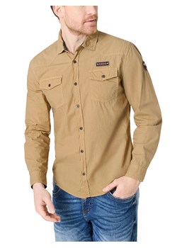 Timezone Koszula - Regular fit - w kolorze beżowym ze sklepu Limango Polska w kategorii Koszule męskie - zdjęcie 188390128