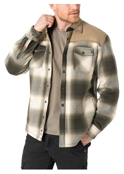Timezone Kurtka koszulowa w kolorze beżowo-oliwkowym ze sklepu Limango Polska w kategorii Kurtki męskie - zdjęcie 188390389