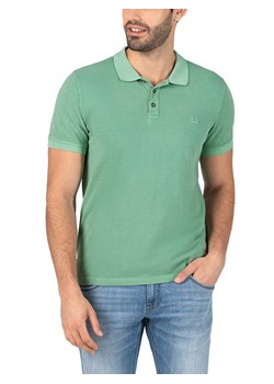 Timezone Koszulka polo w kolorze zielonym ze sklepu Limango Polska w kategorii T-shirty męskie - zdjęcie 188391066
