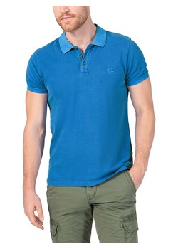 Timezone Koszulka polo w kolorze niebieskim ze sklepu Limango Polska w kategorii T-shirty męskie - zdjęcie 188391078