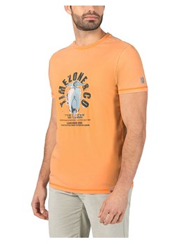 Timezone Koszulka w kolorze pomarańczowym ze sklepu Limango Polska w kategorii T-shirty męskie - zdjęcie 188391125