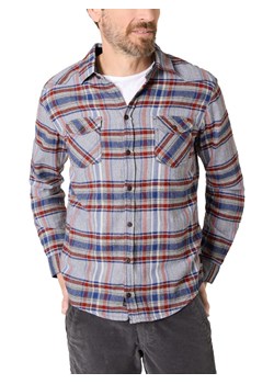 Timezone Koszula w kolorze szaro-czerwono-niebieskim ze sklepu Limango Polska w kategorii Koszule męskie - zdjęcie 188391236
