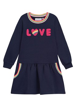 Danamade Sukienka "Elma" w kolorze granatowym ze sklepu Limango Polska w kategorii Sukienki dziewczęce - zdjęcie 188391385
