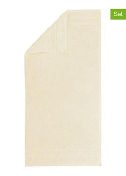 Egeria Ręczniki (3 szt.) w kolorze kremowym dla gości ze sklepu Limango Polska w kategorii Ręczniki - zdjęcie 188391467