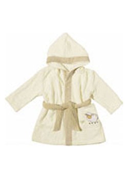 Egeria Szlafrok "Sheep" w kolorze kremowo-beżowym ze sklepu Limango Polska w kategorii Szlafroki dziecięce - zdjęcie 188391535