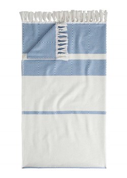 Egeria Ręcznik "Pestemal" w kolorze kremowo-niebieskim do sauny ze sklepu Limango Polska w kategorii Ręczniki - zdjęcie 188391549