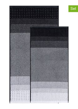 Egeria 2-częściowy zestaw sportowy "Trixi" w kolorze czarno-białym ze sklepu Limango Polska w kategorii Ręczniki - zdjęcie 188391569