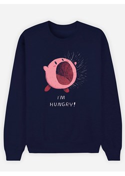 WOOOP Bluza "I'm Hungry" w kolorze granatowym ze sklepu Limango Polska w kategorii Bluzy damskie - zdjęcie 188391729