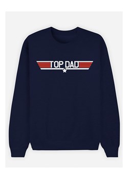 WOOOP Bluza "Top Dad" w kolorze granatowym ze sklepu Limango Polska w kategorii Bluzy męskie - zdjęcie 188391757
