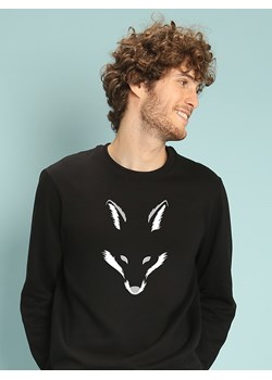 WOOOP Bluza "Foxy Shape" w kolorze czarnym ze sklepu Limango Polska w kategorii Bluzy męskie - zdjęcie 188391809