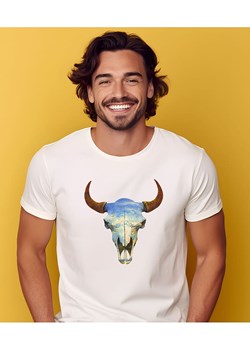 WOOOP Koszulka "Big sky" w kolorze białym ze sklepu Limango Polska w kategorii T-shirty męskie - zdjęcie 188391867