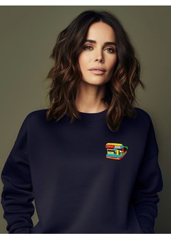 WOOOP Bluza w kolorze granatowym ze sklepu Limango Polska w kategorii Bluzy damskie - zdjęcie 188391879