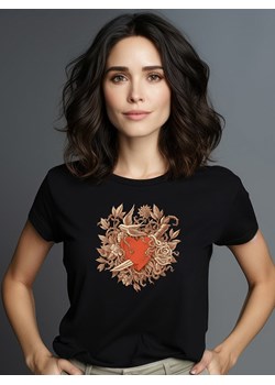 WOOOP Koszulka "Heart Of Thorns" w kolorze czarnym ze sklepu Limango Polska w kategorii Bluzki damskie - zdjęcie 188391925