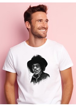 WOOOP Koszulka "Hendrix" w kolorze białym ze sklepu Limango Polska w kategorii T-shirty męskie - zdjęcie 188391928
