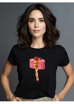 WOOOP Koszulka "Hot Cakes" w kolorze czarnym ze sklepu Limango Polska w kategorii Bluzki damskie - zdjęcie 188391938