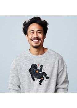 WOOOP Bluza "Inner space" w kolorze szarym ze sklepu Limango Polska w kategorii Bluzy męskie - zdjęcie 188391955