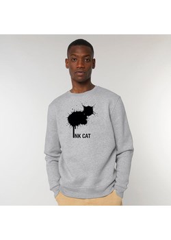 WOOOP Bluza "Ink cat" w kolorze szarym ze sklepu Limango Polska w kategorii Bluzy męskie - zdjęcie 188391985