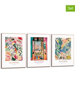 Orangewallz Druki artystyczne (3 szt.) w ramce ze sklepu Limango Polska w kategorii Obrazy - zdjęcie 188392519
