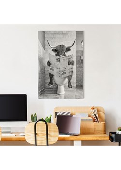 Orangewallz Druk artystyczny ''Highlander Toilet'' ze sklepu Limango Polska w kategorii Obrazy - zdjęcie 188393156