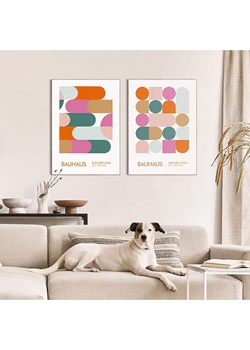 Orangewallz Druki artystyczne (2 szt.) "Bauhaus Set 1" w ramce ze sklepu Limango Polska w kategorii Obrazy - zdjęcie 188393967