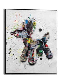 Orangewallz Druk artystyczny "Streetart Dog" w ramce ze sklepu Limango Polska w kategorii Obrazy - zdjęcie 188394107