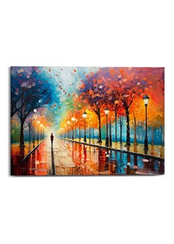 Orangewallz Druk artystyczny "Colourful Lane" ze sklepu Limango Polska w kategorii Obrazy - zdjęcie 188394137