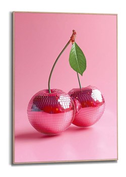Orangewallz Druk artystyczny "Glitter Ball Cherries" w ramce ze sklepu Limango Polska w kategorii Obrazy - zdjęcie 188394207