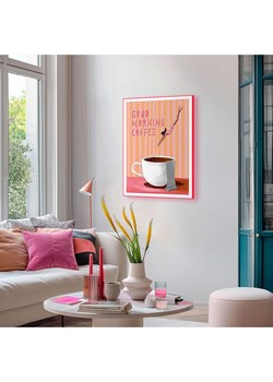 Orangewallz Druk artystyczny "Good Morning Coffee" w ramce ze sklepu Limango Polska w kategorii Obrazy - zdjęcie 188394495