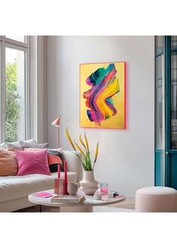 Orangewallz Druk artystyczny "Fluo Abstract Gold I" w ramce ze sklepu Limango Polska w kategorii Obrazy - zdjęcie 188394585
