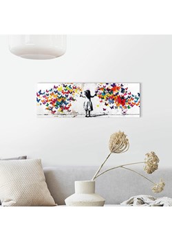Orangewallz Druk artystyczny "Spray of Butterflies" w ramce ze sklepu Limango Polska w kategorii Obrazy - zdjęcie 188395195