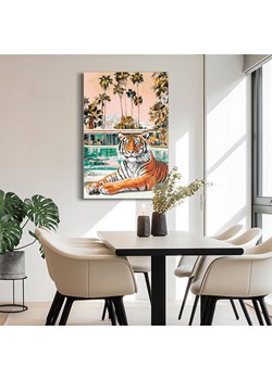 Orangewallz Druk artystyczny "Tropical Tiger" w ramce ze sklepu Limango Polska w kategorii Obrazy - zdjęcie 188395385