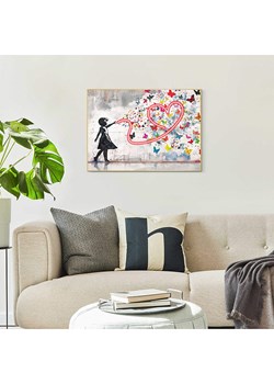Orangewallz Druk artystyczny "Butterflies of Love" w ramce ze sklepu Limango Polska w kategorii Obrazy - zdjęcie 188395535