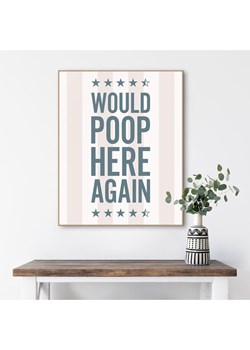 Orangewallz Druk artystyczny "Again" w ramce ze sklepu Limango Polska w kategorii Obrazy - zdjęcie 188395626