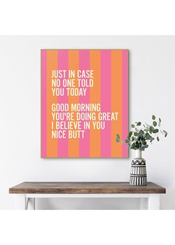 Orangewallz Druk artystyczny "Just in Case" w ramce ze sklepu Limango Polska w kategorii Obrazy - zdjęcie 188395776